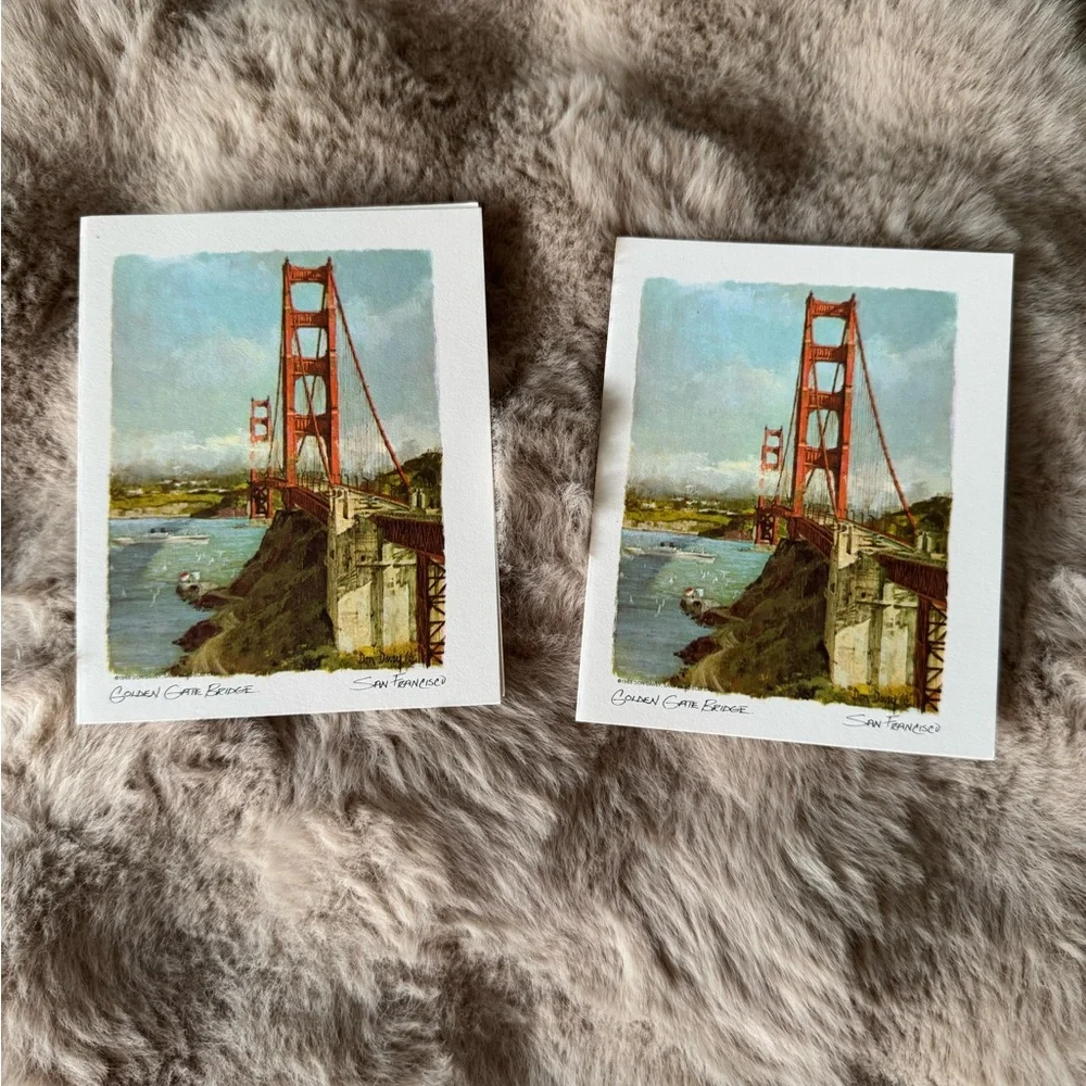 Vintage 1968 San Francisco Note cards
